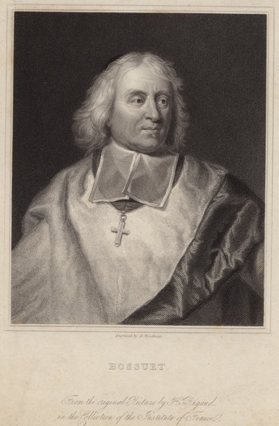 Porträt von Jacques-Benigne Bossuet von Hyacinthe Francois Rigaud